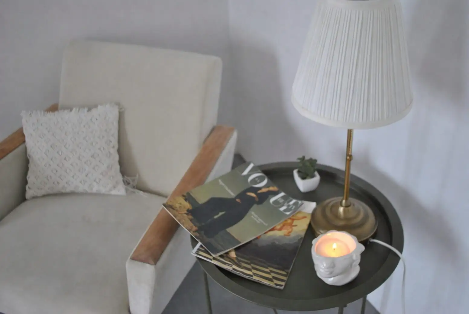 jade plant living room corner