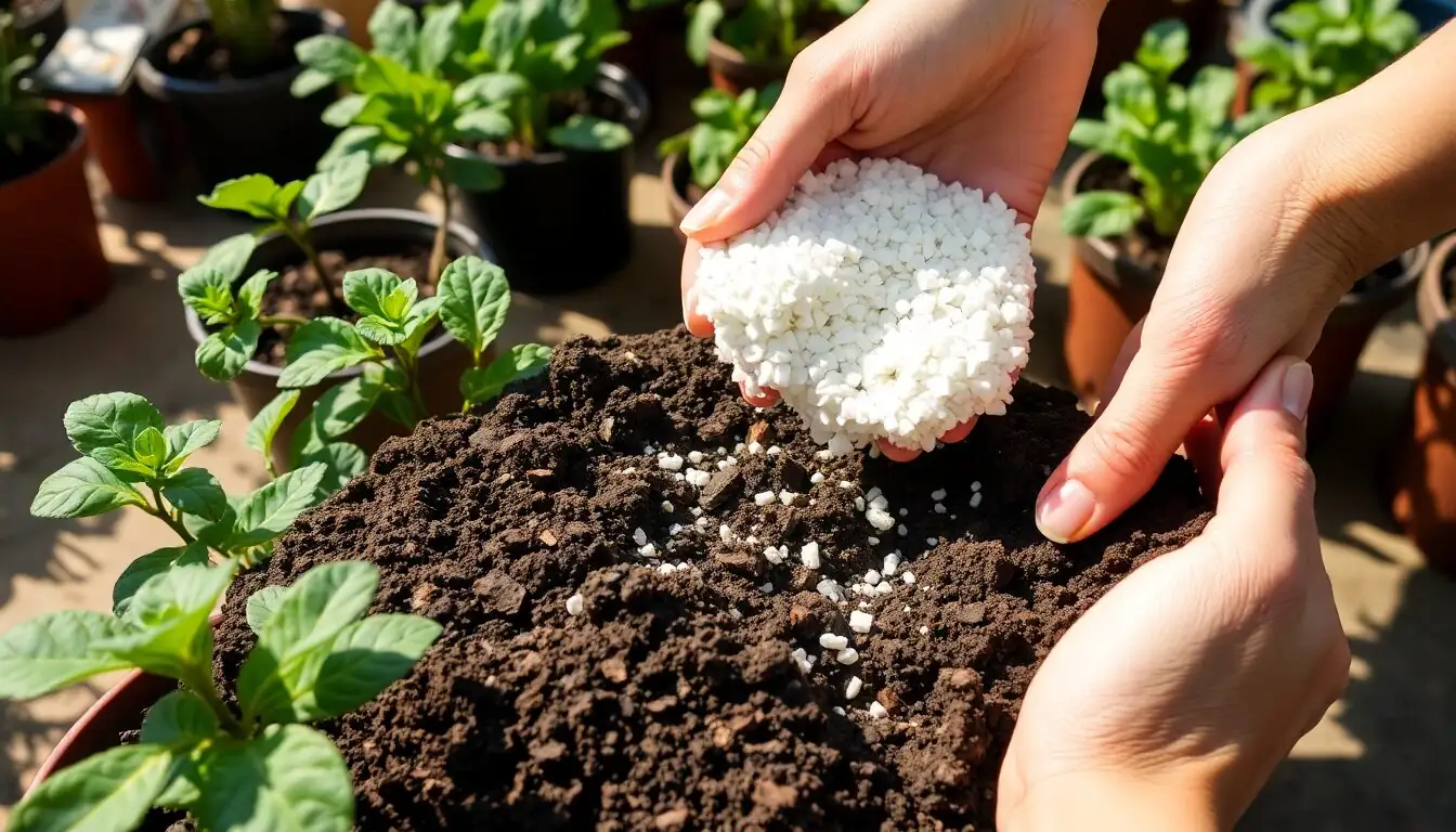osteospermum potting mix perlite drainage