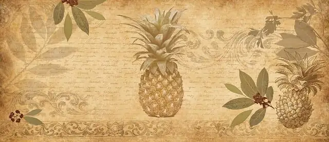 18th century pineapple centerpiece