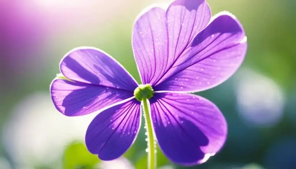 cape shamrock flowers opening sun