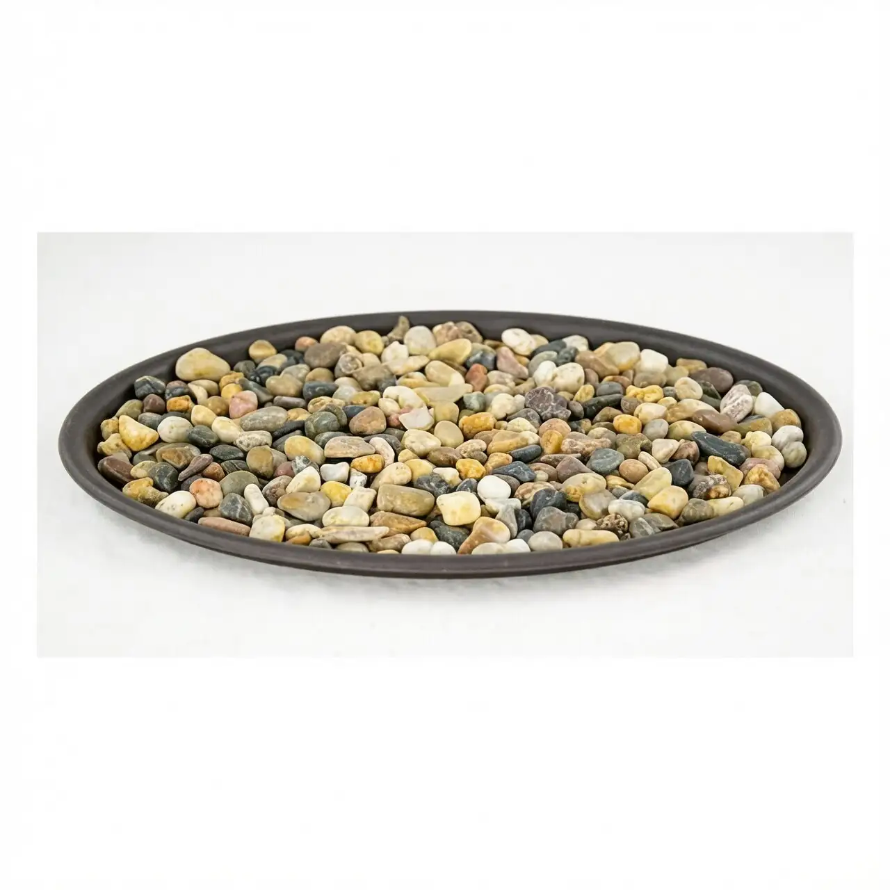 peppermint pebble saucer drip tray