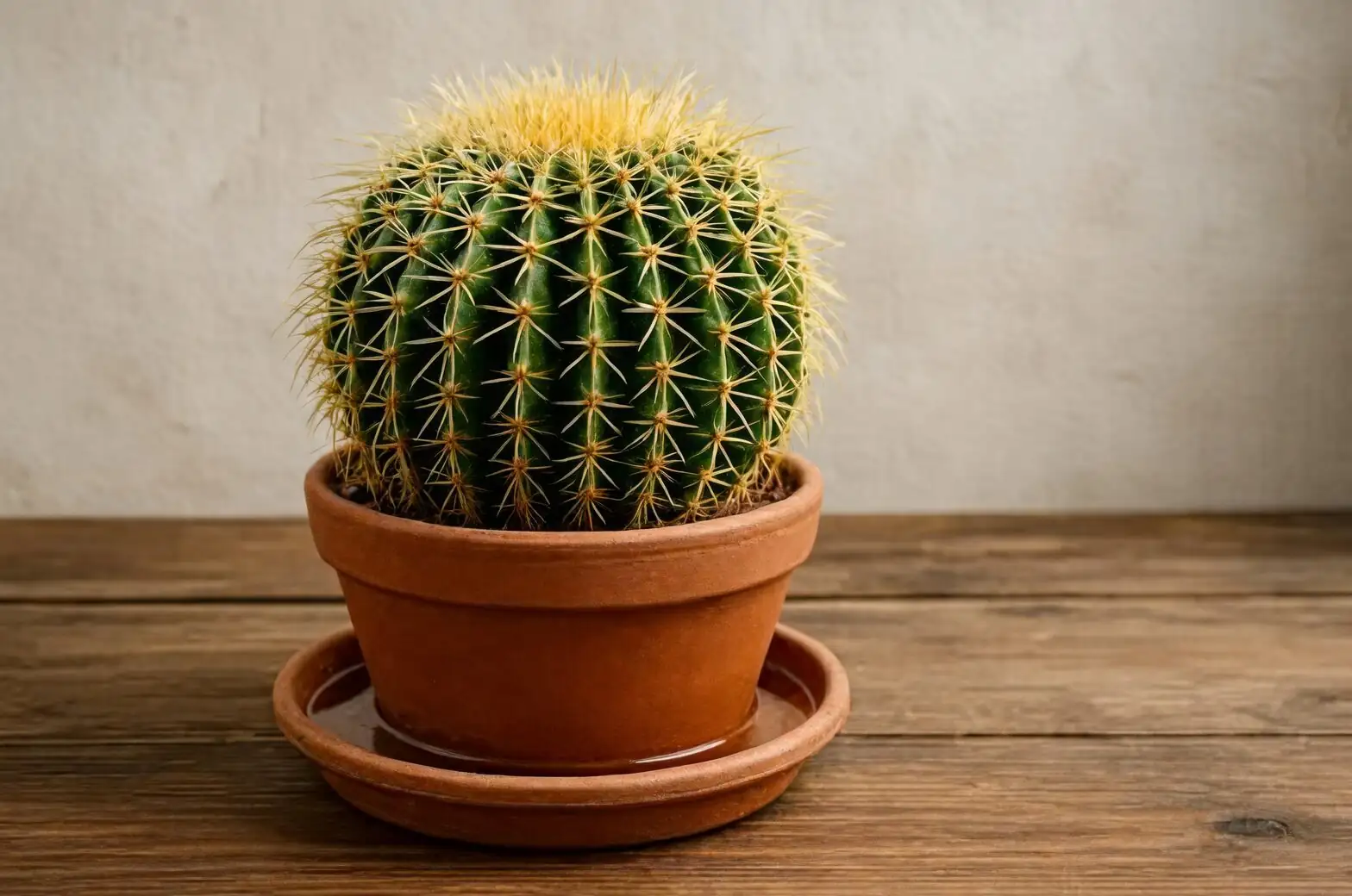 golden barrel cactus seedlings bottom watering