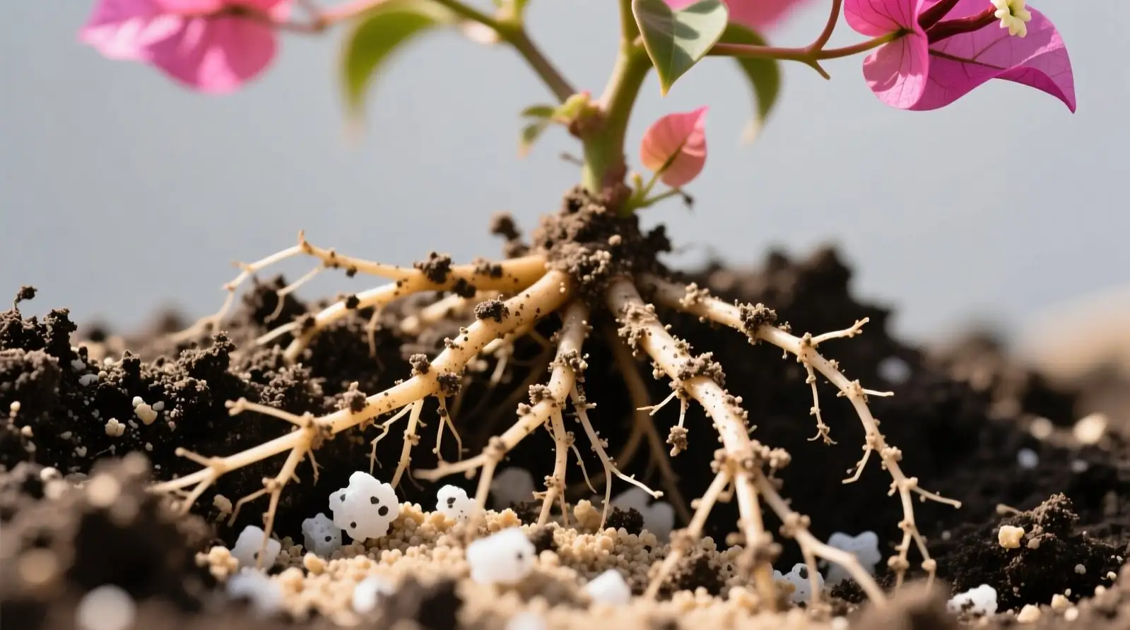 bougainvillea repotting gritty mix
