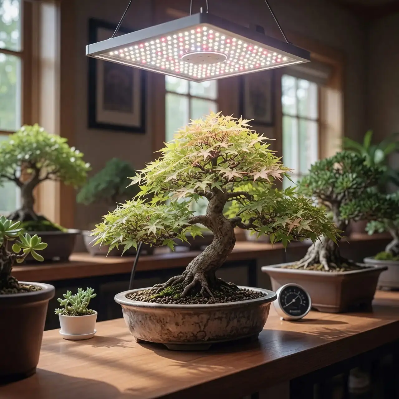 bougainvillea grow light setup