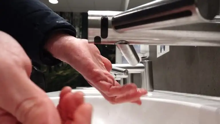 bougainvillea sap wash hands