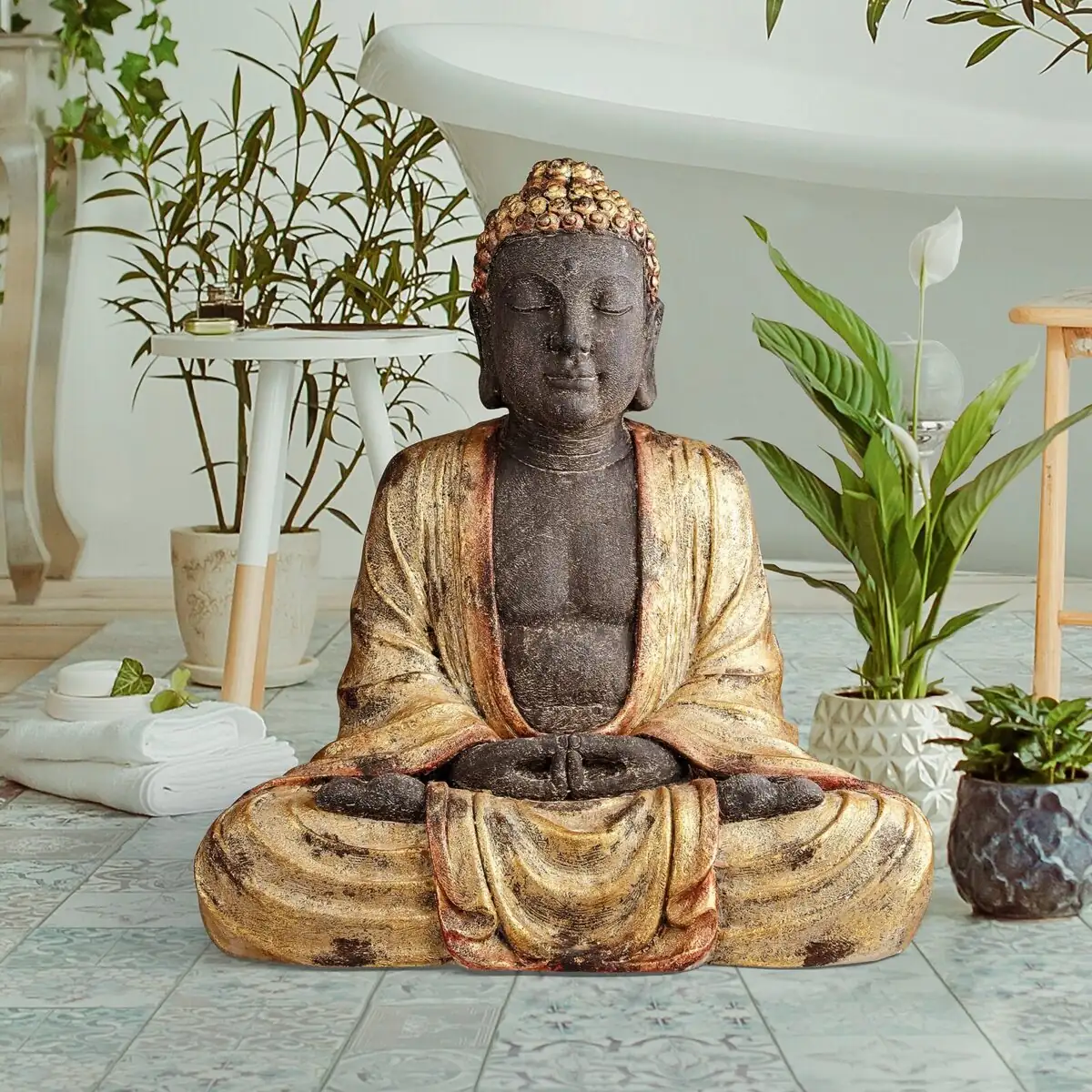 buddha's hand indoor winter display