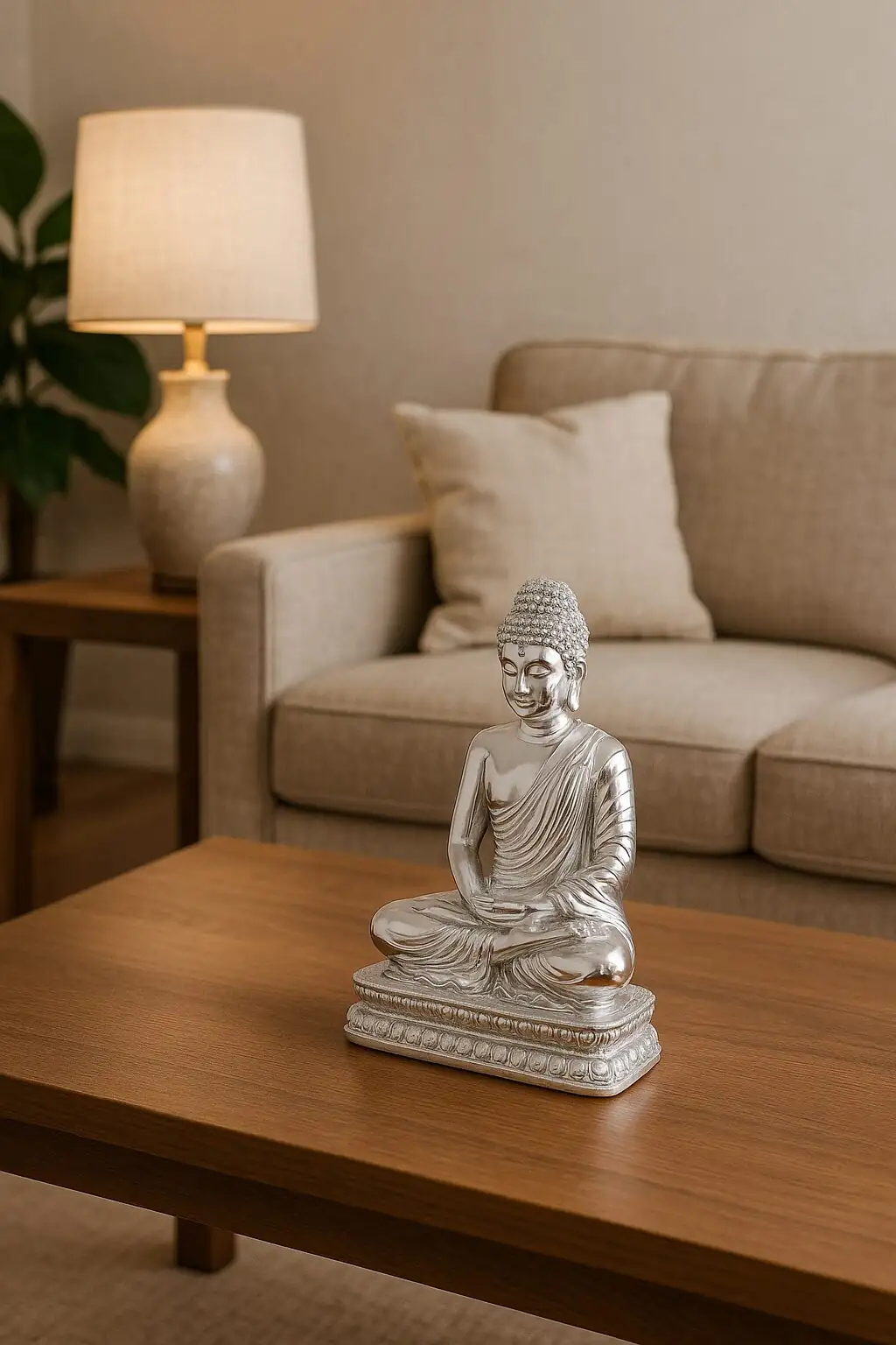 buddha's hand living room decor