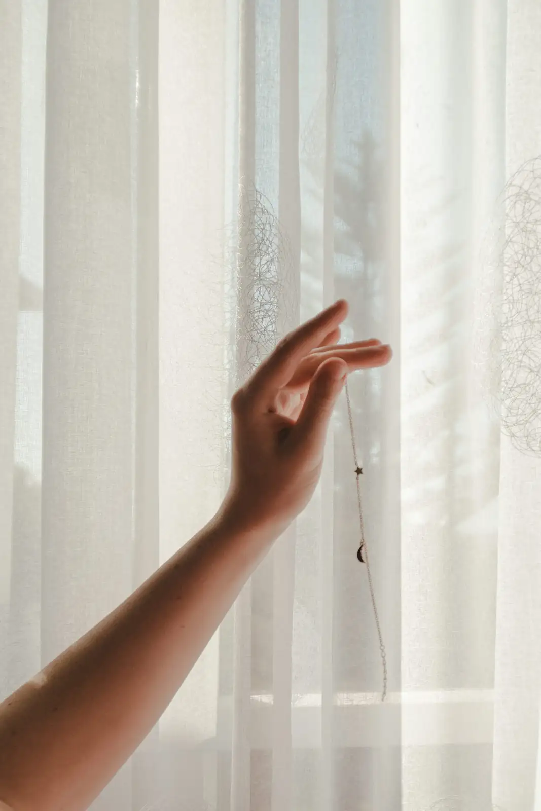 earth star east window sheer curtain
