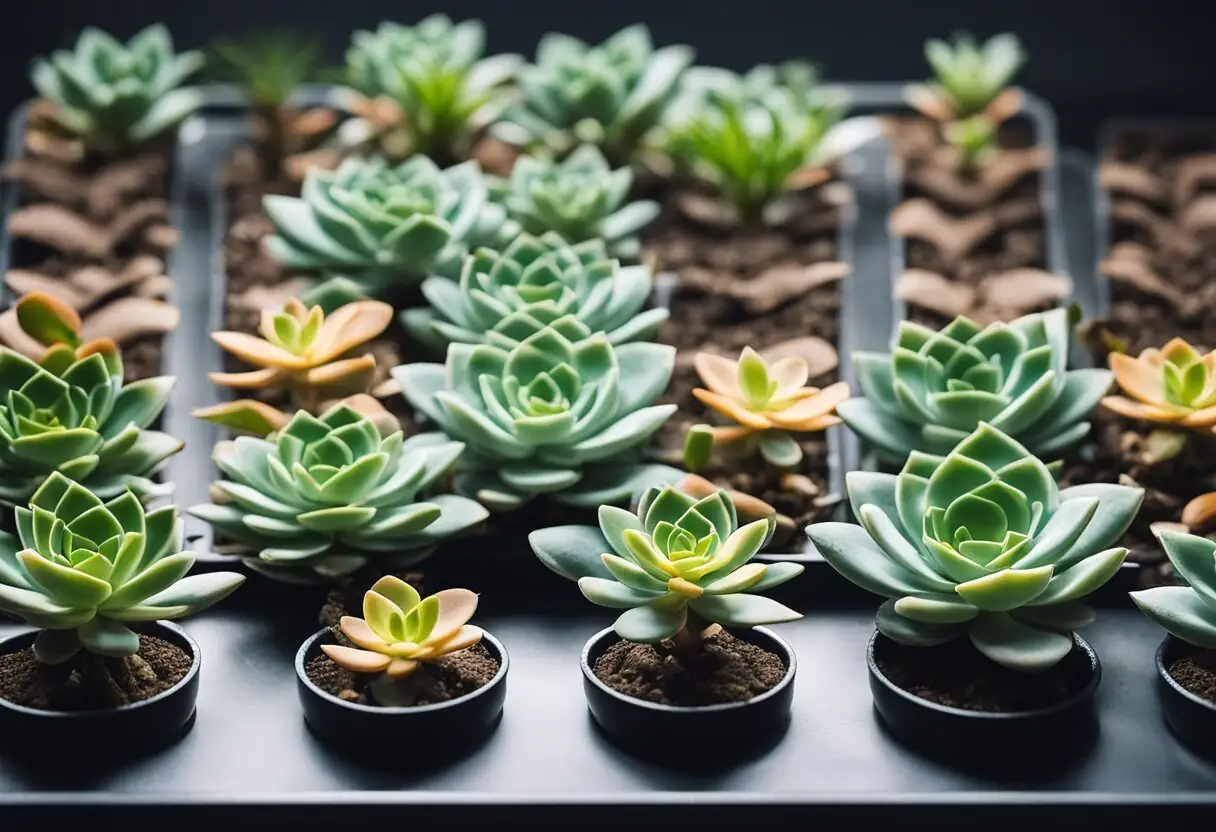 echeveria meililian bottom watering tray