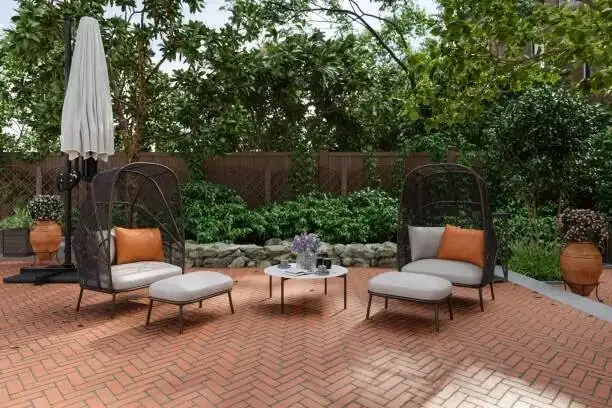 Pteris cretica patio shade corner