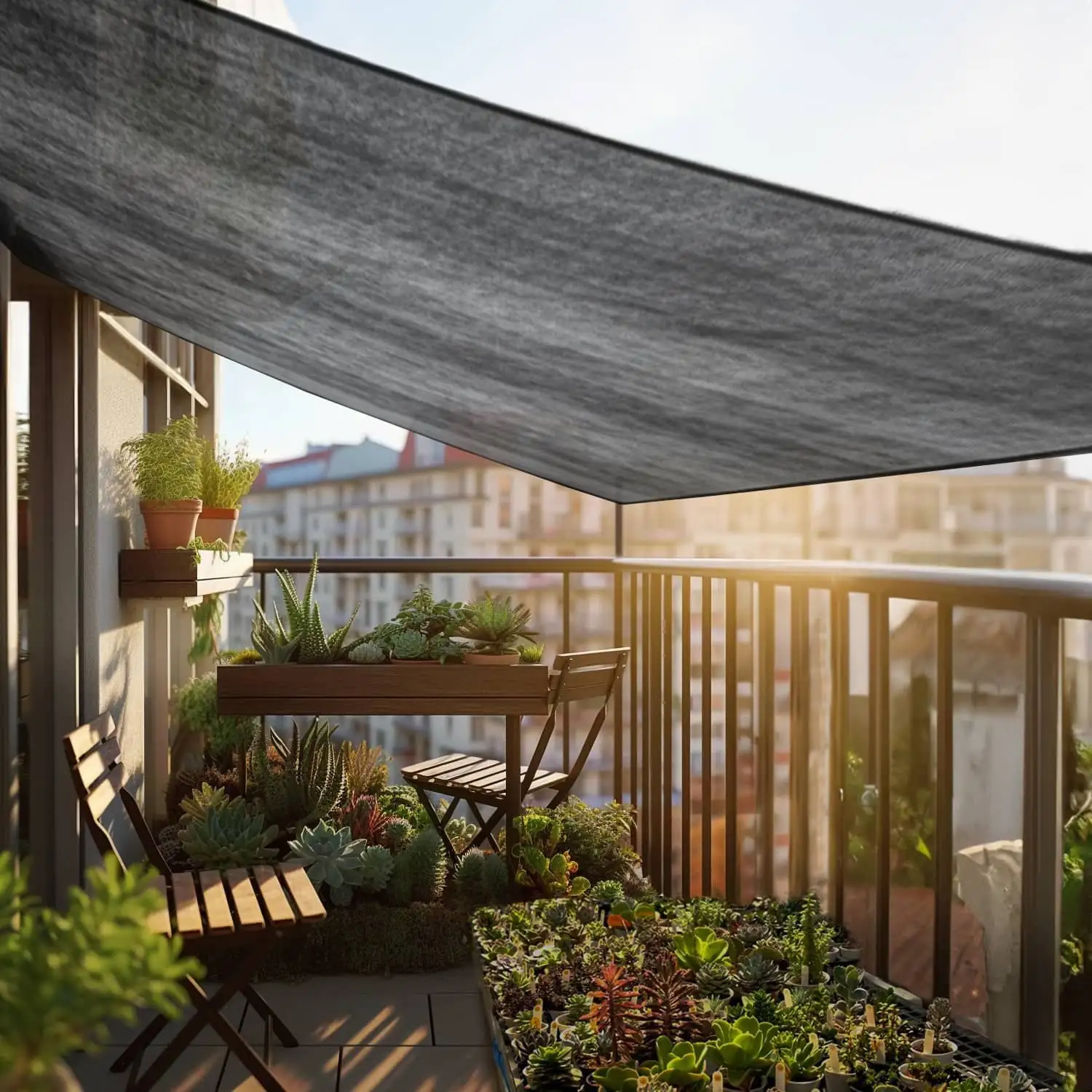 bear paw succulent balcony shade cloth