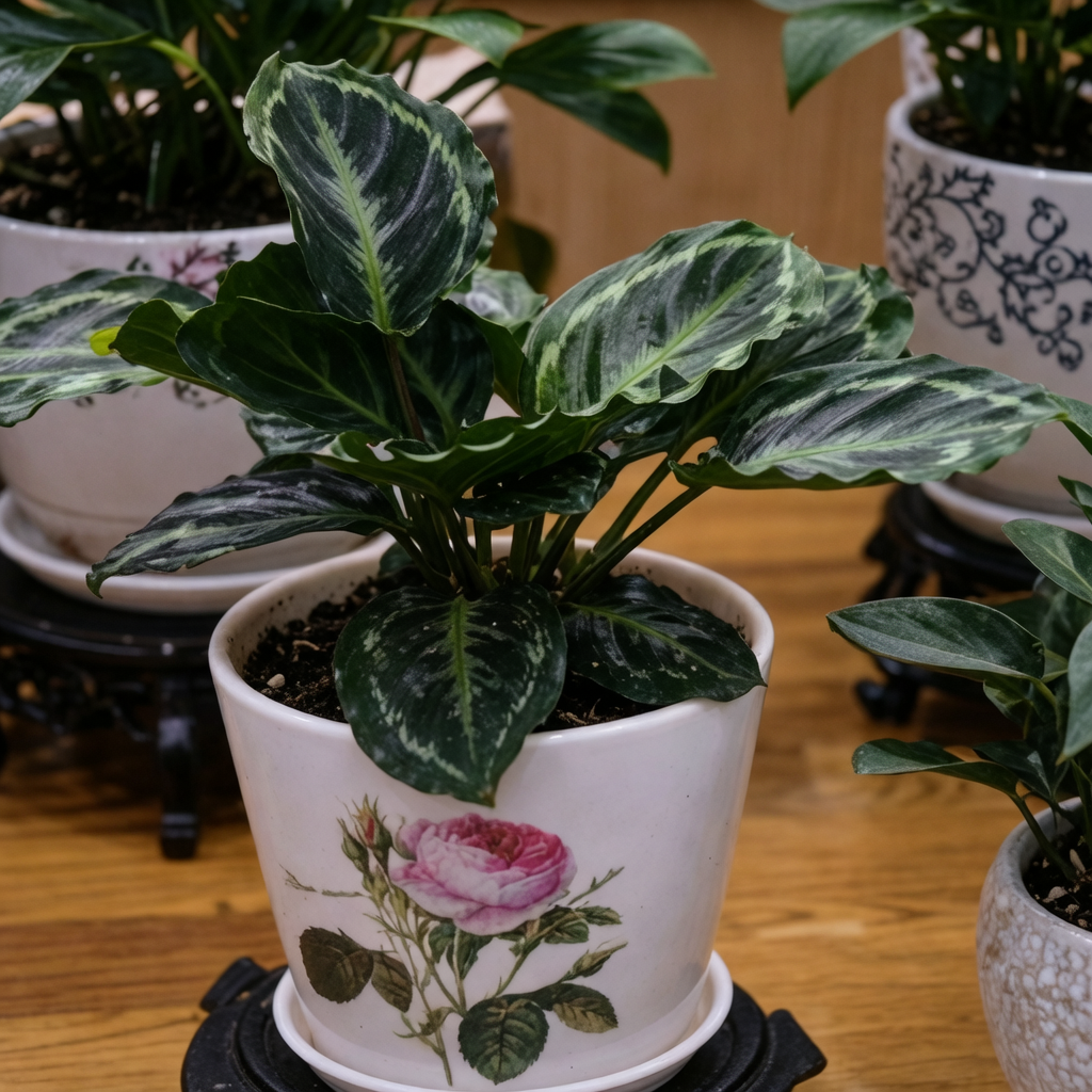 Rose-painted Calathea image 3