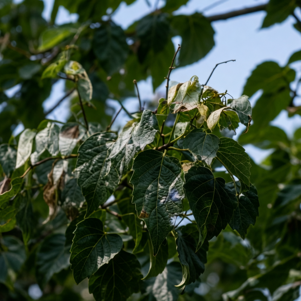 Chinese Parasol Tree image 3