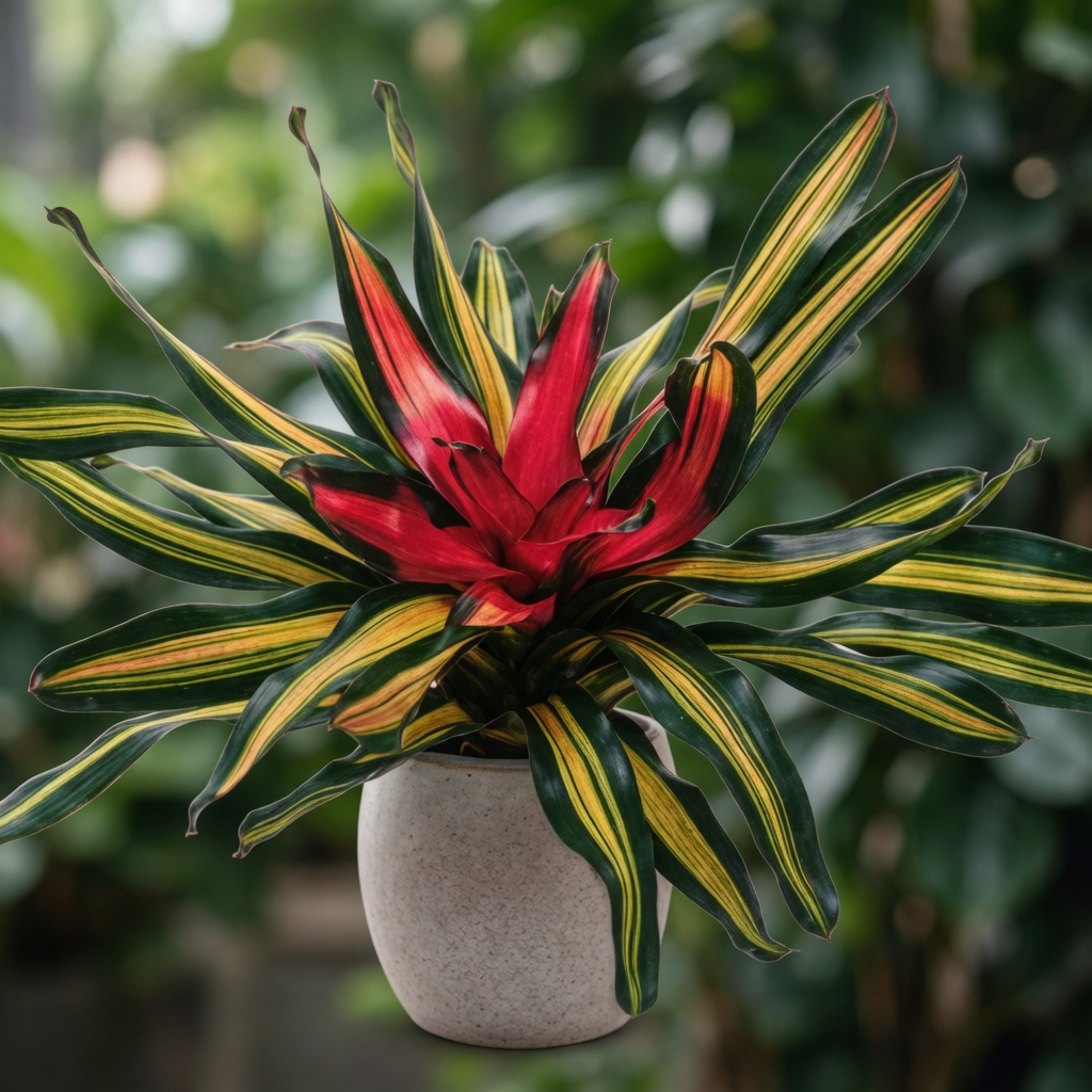 Tricolor Bromeliad