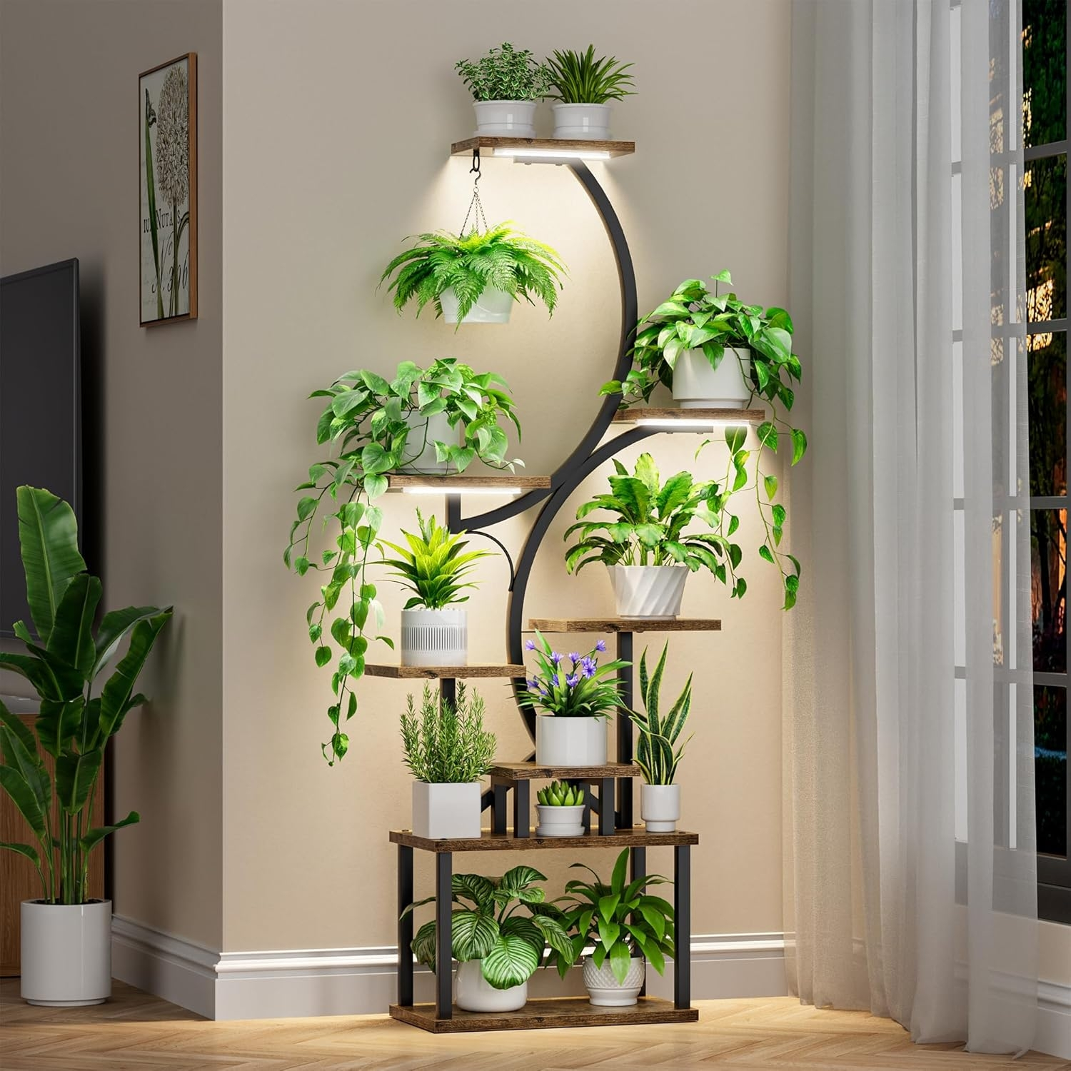 Transform Your Small Apartment with These Vertical Plant Corner Ideas