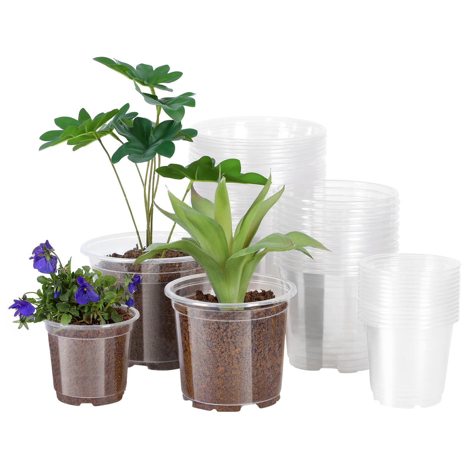 plant pot with drainage holes