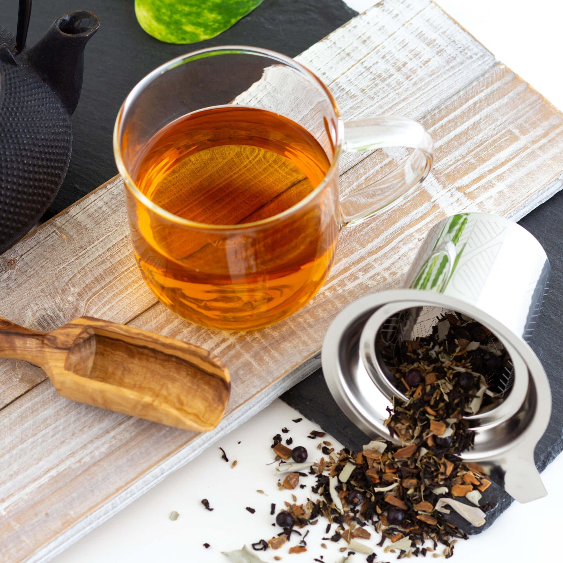 sage tea with Chinese tea