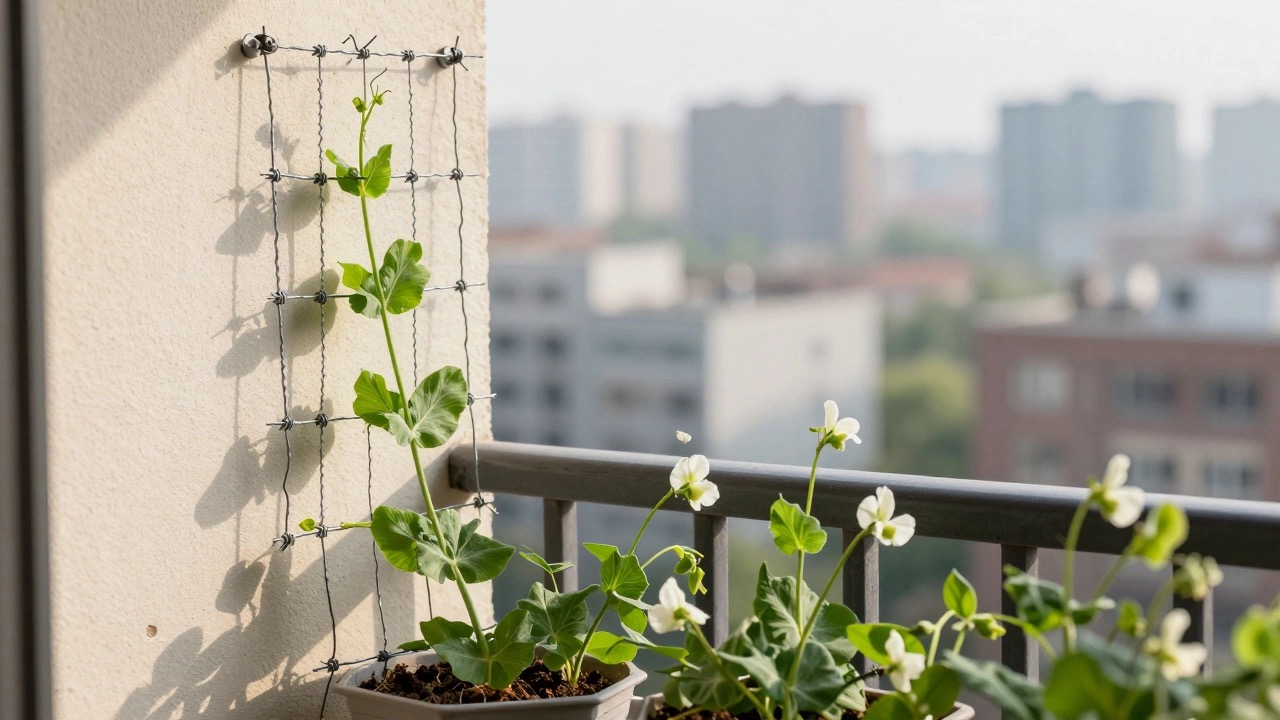 fig balcony trellis wire setup