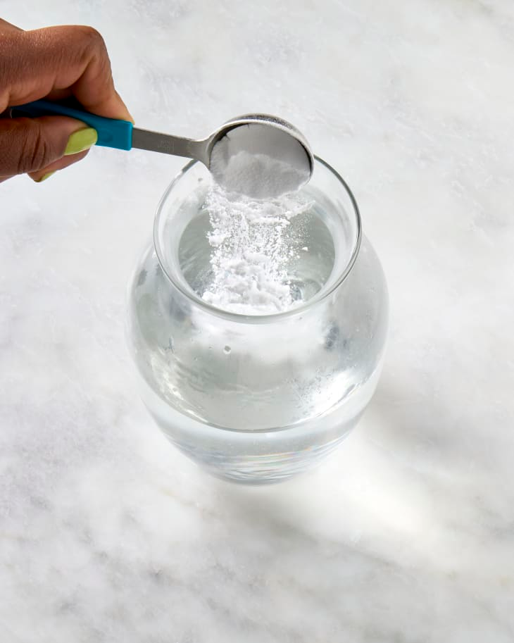 gerbera vase cleaning with bleach
