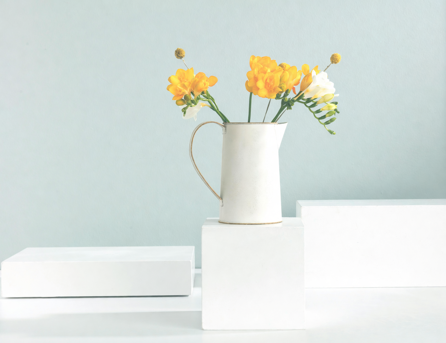 hyacinth on minimalist desk