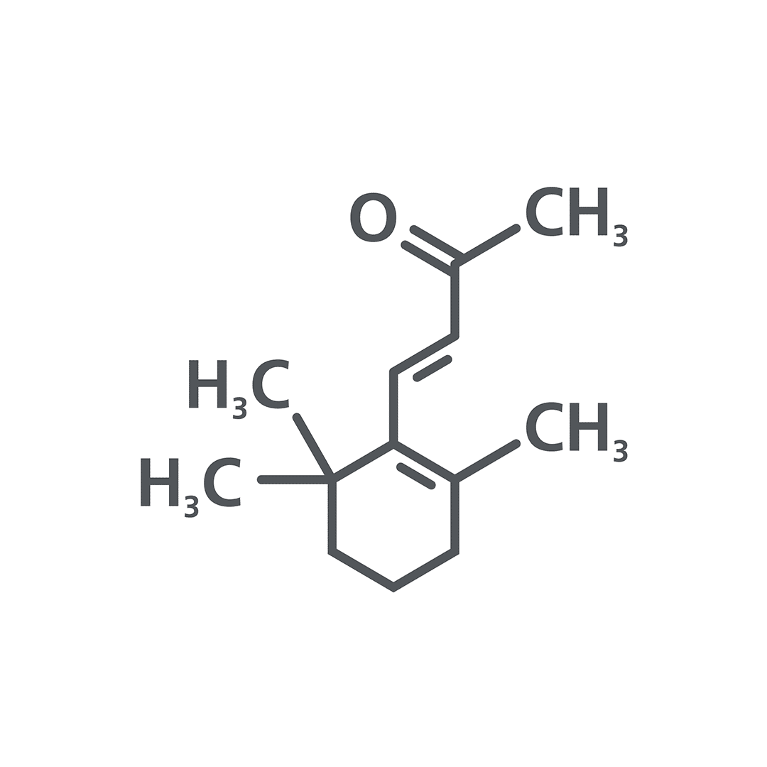 violet ionone chemical structure