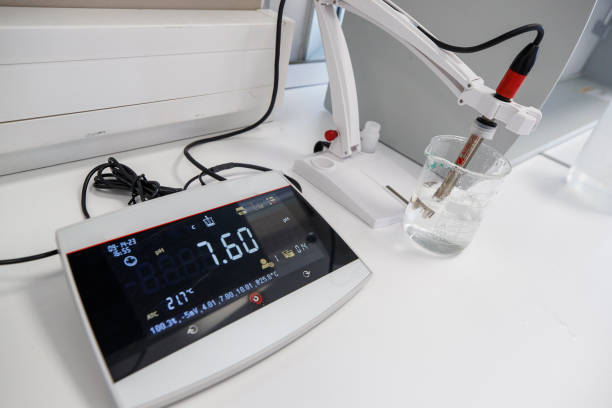 dieffenbachia LECA pH TDS meter