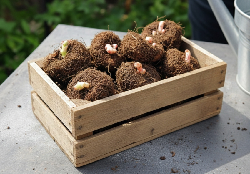 gloxinia tuber root rot inspection