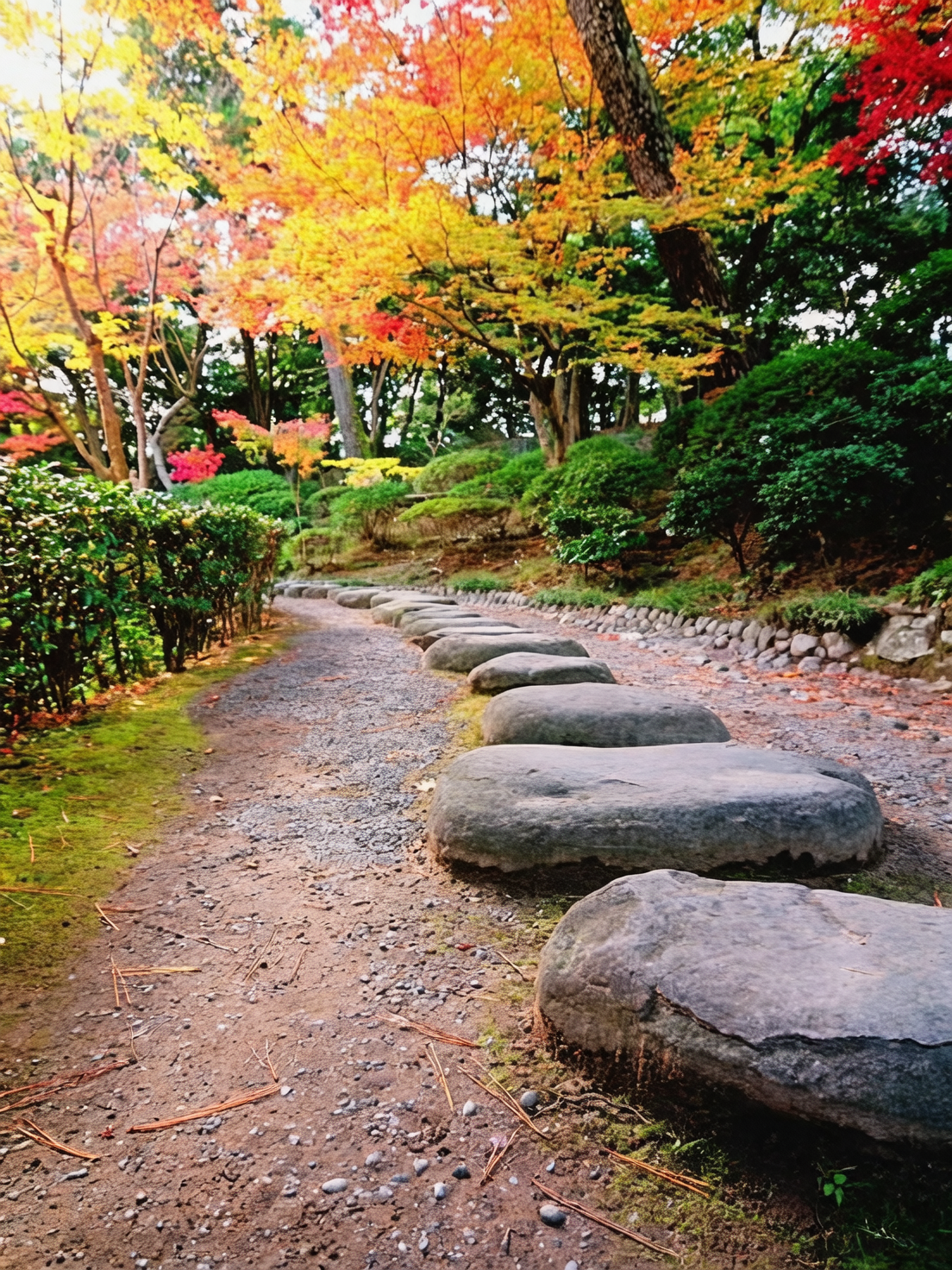 Japanese cornel garden path specimen