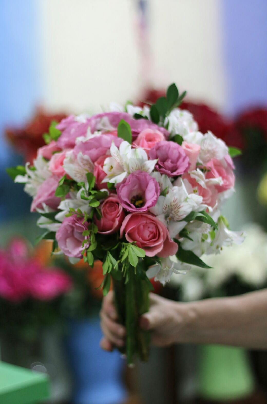 cymbidium cut flower bouquet