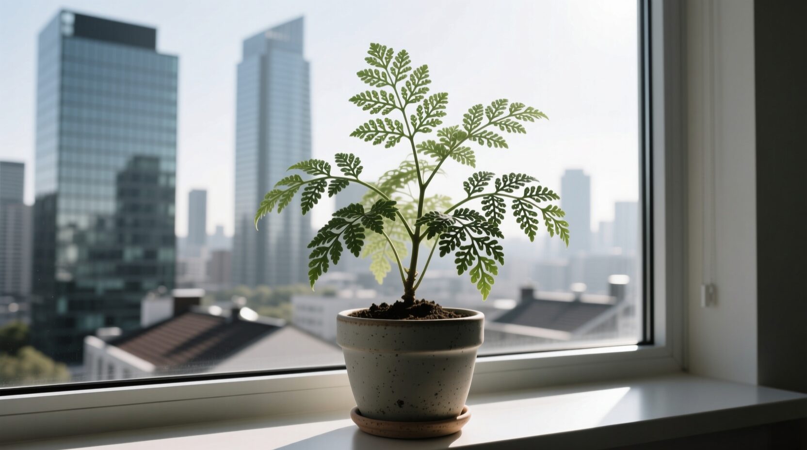 false aralia leaf underside inspection