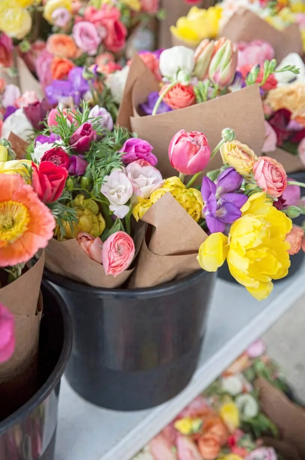 ranunculus conditioning bucket flower food