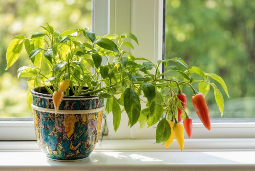 Color Bombs for Short Days: Styling Ornamental Peppers on Sunny Sills and Holiday Tables (Safely)
