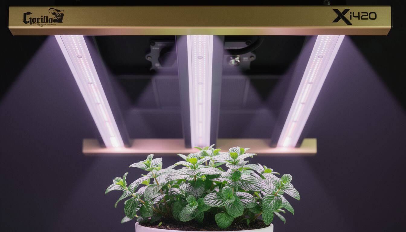 Orostachys furusei under LED grow light