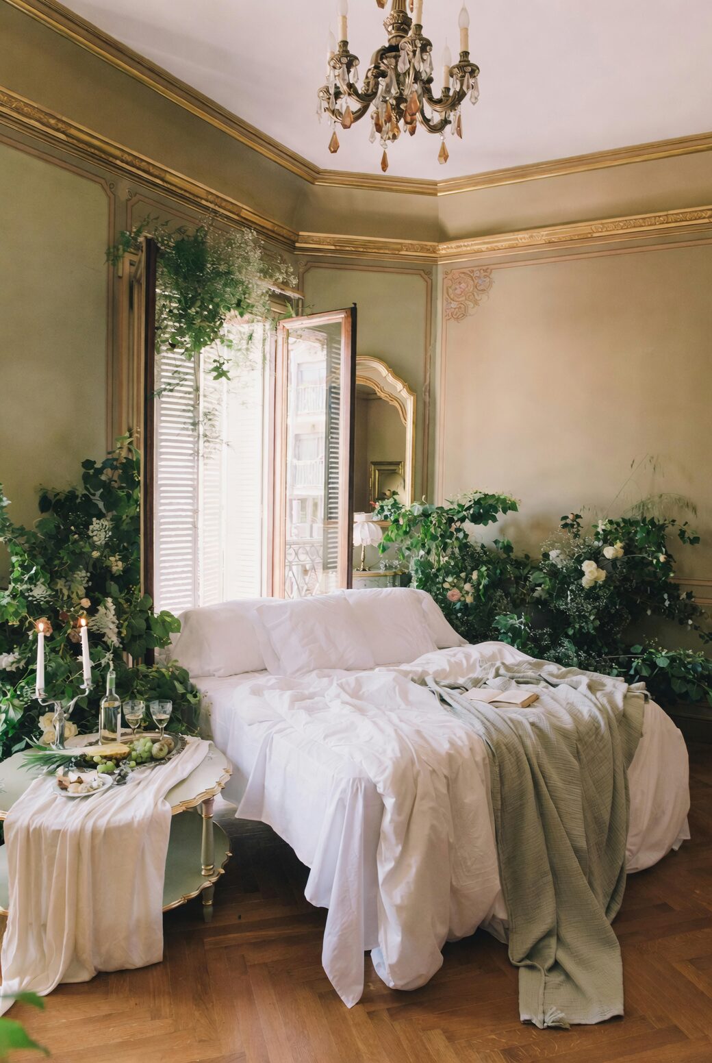 china doll plant bedroom soft light