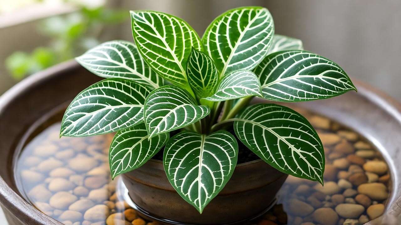 fittonia bottom watering tray