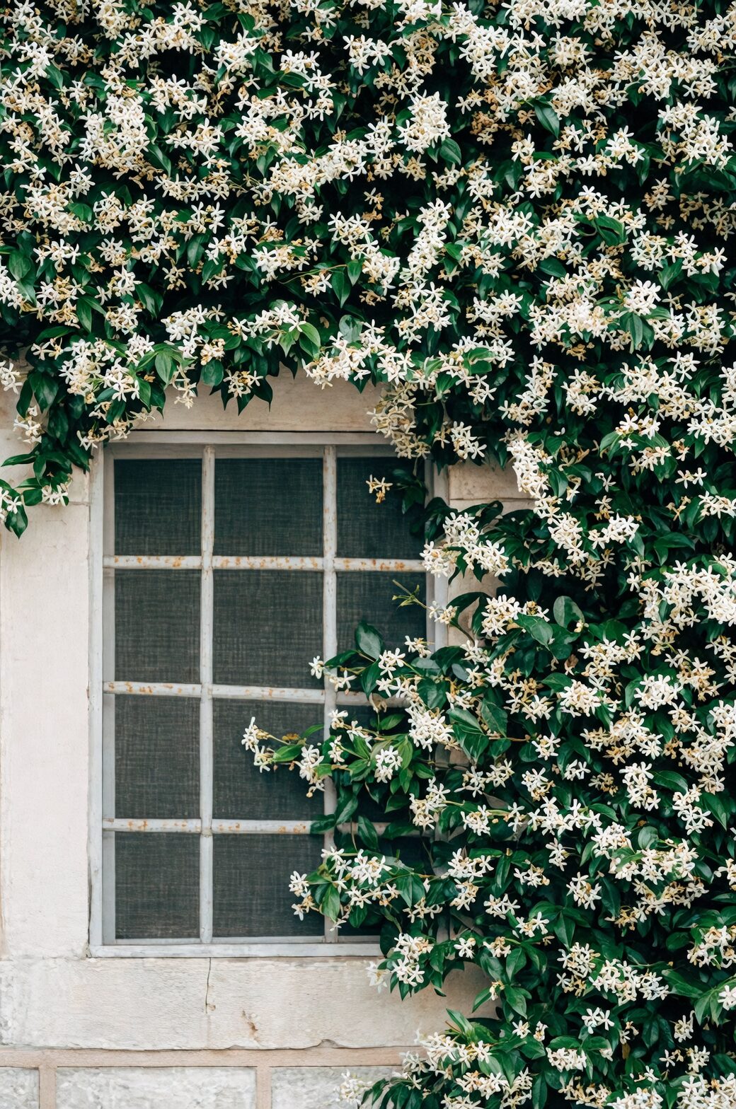 variegated asiatic jasmine indoor window light