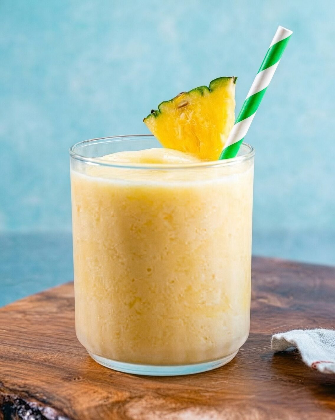 pineapple smoothie with coconut water