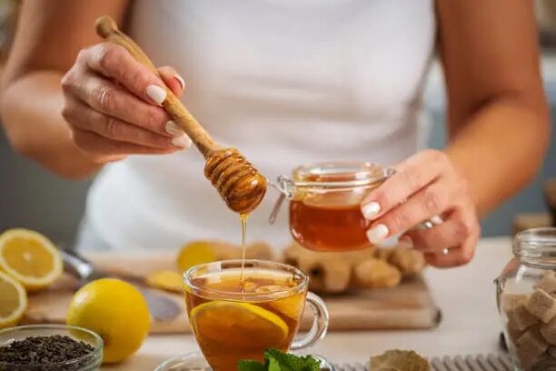 kumquat honey tea mug steam