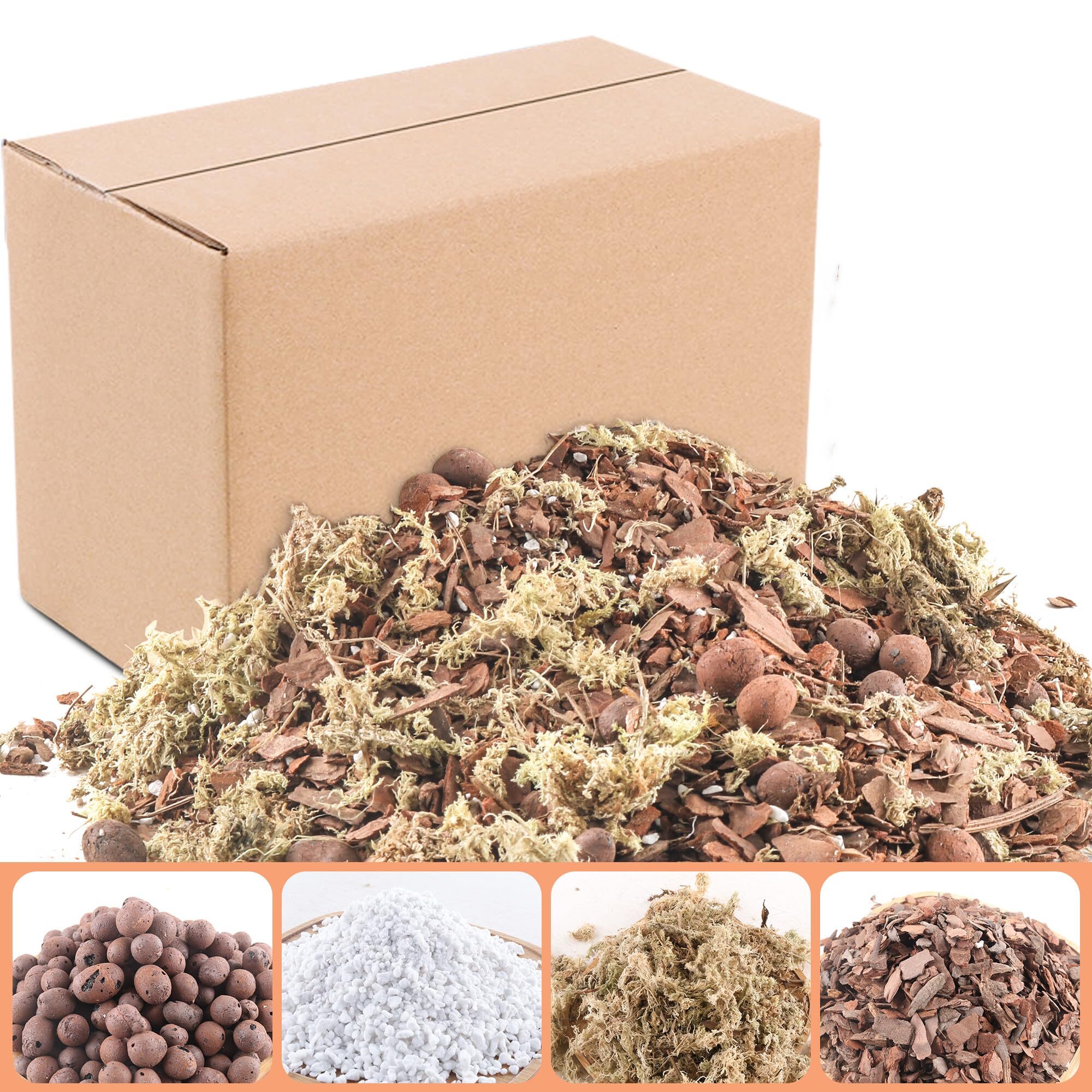 anthurium potting mix bark sphagnum