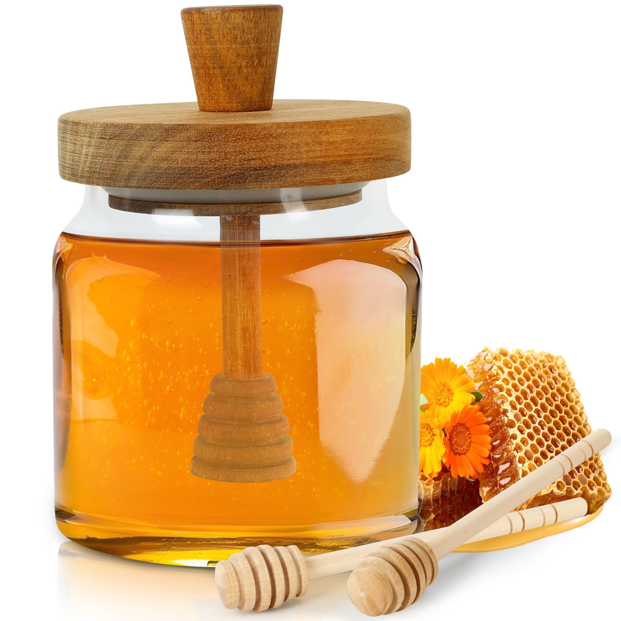 buddha's hand honey preserve jar