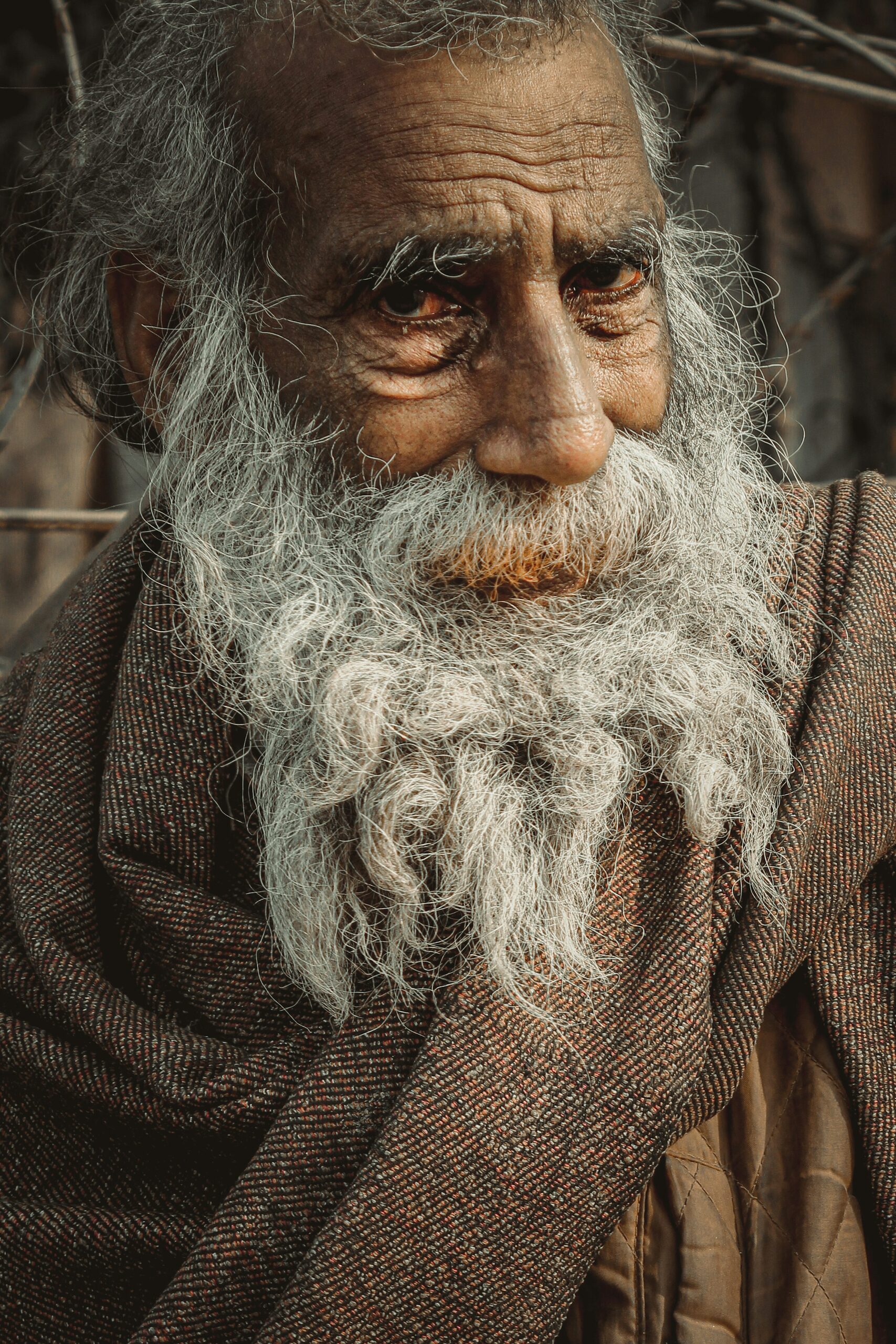 old man cactus hair cleaning brush
