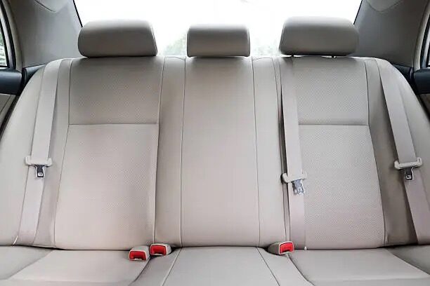verbena box in car backseat